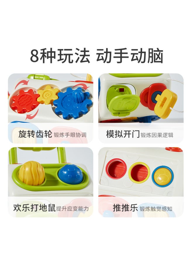 Baby Baby Busy Ball Montessori Early Education Hexaoctahedron Multi-function Hand Grab Ball Box Educational Toys 1-3 Years Old - Image 2